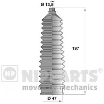 Joint-soufflet, direction NIPPARTS OEM 0K30B32125