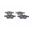 BOSCH 0 986 494 165 - Jeu de 4 plaquettes de frein avant