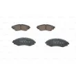 BOSCH 0 986 494 173 - Jeu de 4 plaquettes de frein avant