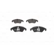 BOSCH 0 986 494 201 - Jeu de 4 plaquettes de frein avant