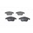 BOSCH 0 986 494 209 - Jeu de 4 plaquettes de frein avant