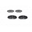 Jeu de 4 plaquettes de frein avant BOSCH [0 986 494 240]