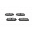 BOSCH 0 986 494 240 - Jeu de 4 plaquettes de frein avant