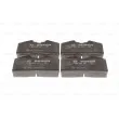 BOSCH 0 986 494 267 - Jeu de 4 plaquettes de frein avant