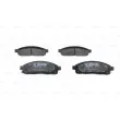 BOSCH 0 986 494 268 - Jeu de 4 plaquettes de frein avant