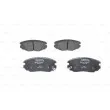 BOSCH 0 986 494 279 - Jeu de 4 plaquettes de frein avant