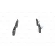 BOSCH 0 986 494 294 - Jeu de 4 plaquettes de frein arrière