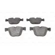 BOSCH 0 986 494 294 - Jeu de 4 plaquettes de frein arrière