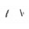BOSCH 0 986 494 303 - Jeu de 4 plaquettes de frein arrière