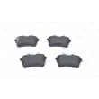 BOSCH 0 986 494 304 - Jeu de 4 plaquettes de frein arrière