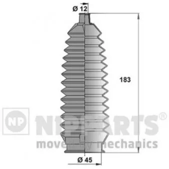 Joint-soufflet, direction NIPPARTS OEM 53534S50003