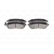 BOSCH 0 986 494 337 - Jeu de 4 plaquettes de frein avant