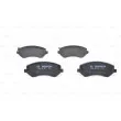 BOSCH 0 986 494 357 - Jeu de 4 plaquettes de frein avant