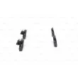BOSCH 0 986 494 381 - Jeu de 4 plaquettes de frein avant
