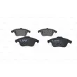 BOSCH 0 986 494 381 - Jeu de 4 plaquettes de frein avant