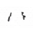 BOSCH 0 986 494 381 - Jeu de 4 plaquettes de frein avant