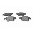 BOSCH 0 986 494 381 - Jeu de 4 plaquettes de frein avant