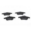 BOSCH 0 986 494 381 - Jeu de 4 plaquettes de frein avant
