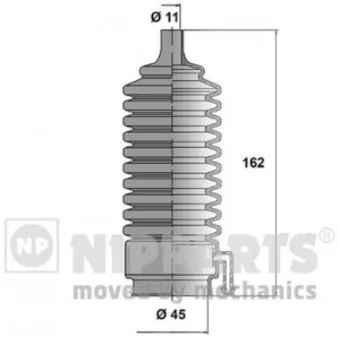 Joint-soufflet, direction NIPPARTS N2845009