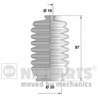 NIPPARTS N2846012 - Joint-soufflet, direction