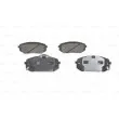 Jeu de 4 plaquettes de frein avant BOSCH [0 986 494 422]
