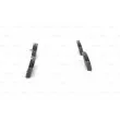 BOSCH 0 986 494 422 - Jeu de 4 plaquettes de frein avant