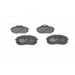 BOSCH 0 986 494 422 - Jeu de 4 plaquettes de frein avant