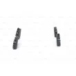 BOSCH 0 986 494 432 - Jeu de 4 plaquettes de frein arrière
