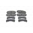 BOSCH 0 986 494 443 - Jeu de 4 plaquettes de frein avant