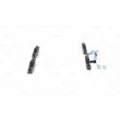 BOSCH 0 986 494 458 - Jeu de 4 plaquettes de frein avant