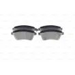 BOSCH 0 986 494 552 - Jeu de 4 plaquettes de frein avant