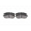 BOSCH 0 986 494 572 - Jeu de 4 plaquettes de frein avant
