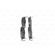 BOSCH 0 986 494 572 - Jeu de 4 plaquettes de frein avant