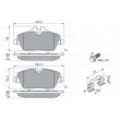 BOSCH 0 986 494 588 - Jeu de 4 plaquettes de frein avant
