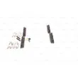 BOSCH 0 986 494 647 - Jeu de 4 plaquettes de frein avant