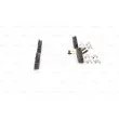 BOSCH 0 986 494 647 - Jeu de 4 plaquettes de frein avant