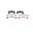 BOSCH 0 986 494 757 - Jeu de 4 plaquettes de frein avant
