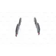 BOSCH 0 986 494 757 - Jeu de 4 plaquettes de frein avant