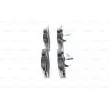 BOSCH 0 986 494 808 - Jeu de 4 plaquettes de frein avant