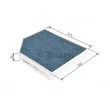 BOSCH 0 986 628 522 - Filtre, air de l'habitacle