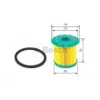 BOSCH 1 457 431 712 - Filtre à carburant