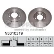 NIPPARTS N3310319 - Jeu de 2 disques de frein arrière