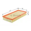 BOSCH 1 457 433 163 - Filtre à air
