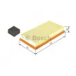 BOSCH 1 457 433 268 - Filtre à air