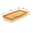 BOSCH 1 457 433 327 - Filtre à air