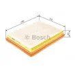 BOSCH 1 457 433 655 - Filtre à air