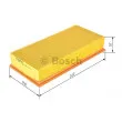 BOSCH 1 457 433 750 - Filtre à air