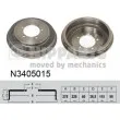 NIPPARTS N3405015 - Tambour de frein
