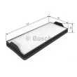 BOSCH 1 987 431 168 - Filtre, air de l'habitacle