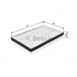 BOSCH 1 987 431 218 - Filtre, air de l'habitacle